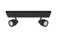 Highlight SpotAlto zwart 2-lichts recht - S7397.01 - thumbnail