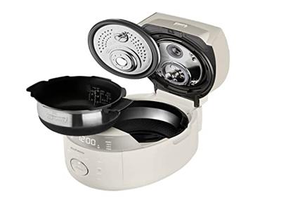 Cuckoo CRP-LHTR0609F Rijstkoker Wit, Zilver Met maatbeker