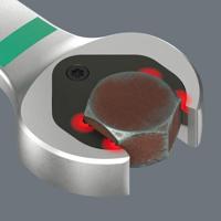 Wera 05020354001 6007 Joker Steek-ringratelsleutel Sleutelbreedte (metrisch) 19 mm - thumbnail