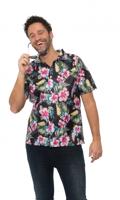 Hawaii Blouse Zwart Peke - thumbnail