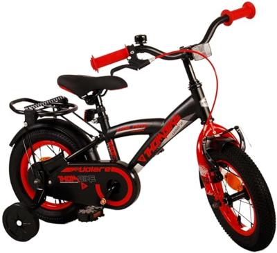 Volare thombike kinderfiets - jongens - 12 inch - zwart rood