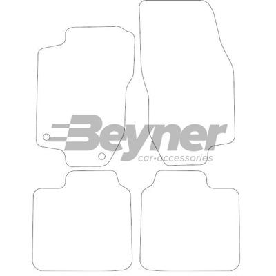 Velours Automatten passend voor Lancia Lybra 1999-2005 4-deli HL1385204