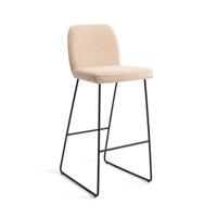 Jesper Home Ikata barkruk H75 Funky Fudge slide black - thumbnail