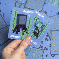 Minecraft Playing Cards Waterproof - thumbnail