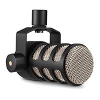 Rode PODMIC Spraakmicrofoon Statief Zendmethode:Kabelgebonden Incl. windkap XLR Kabelgebonden Zwart - thumbnail