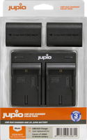 Jupio Value Pack: 2x Battery LP-E6NH 2130mAh + USB Dual Charger - thumbnail