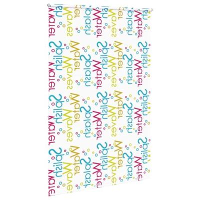 VidaXL Doucherolgordijn 160x240 cm stofbreedte 156 cm