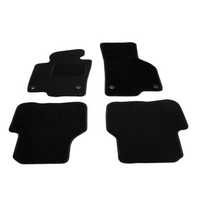 Automatten op maat - zwart stof - Volkswagen Passat B7 10-14, Passat B6 05-10 en Passat CC