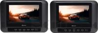 Denver MTW-793 Draagbare DVD-speler 17.78 cm 7 inch Energielabel: D (A - G) Werkt op een accu, Incl. 12 V auto-aansluitkabel, Incl. tweede beeldscherm Zwart - thumbnail