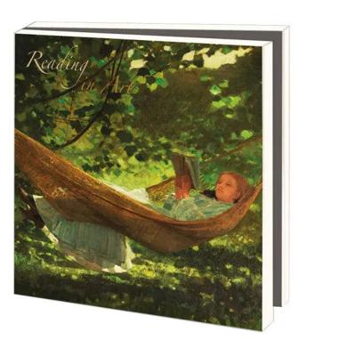 Kaartenmapje Reading in Art 10 Stuks