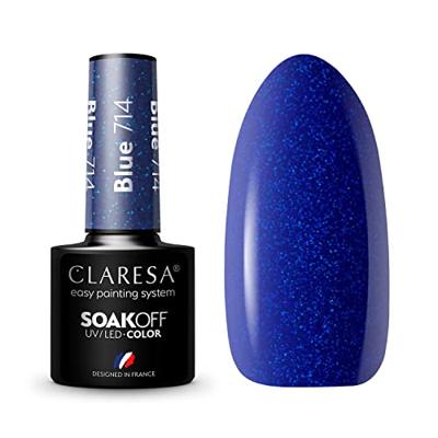 Claresa uv/led gellak 5ml blue 714