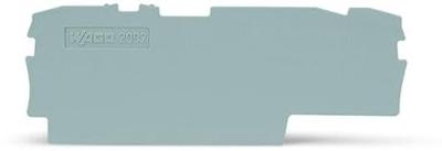 WAGO 2002-1791 Afsluittussenplaat Grijs 100 stuk(s)