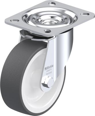 Blickle L-POTH 100G Zwenkwiel Wieldiameter: 100 mm Draagvermogen (max.): 250 kg 1 stuk(s) Blickle L-POTH 100G Zwenkwiel Wieldiameter: 100 mm Draagvermogen (max.): 250 kg 1 stuk(s)