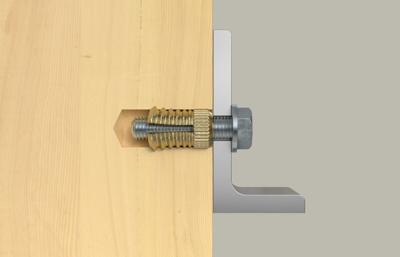 Fischer 58484 PA 4 M 6/10,5 Messingplug 10.5 mm 8 mm 100 stuk(s)