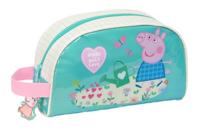 Reistasje Peppa Pig Pretty flowers Geel Munt 26 x 16 x 9 cm - thumbnail