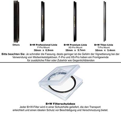 B+W 1066106, 007 MRC Nano XS-Pro Digital 58 ES