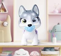 Smoby - Pamper Petz - Husky ter adoptie - 4 accessoires - Geleed - Hout en plas - Adoptiecertificaat - Vanaf 3 jaar - thumbnail