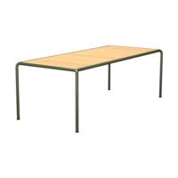 Houe Avanti tuintafel 222x98 cm Olive Green Dennenhout - thumbnail