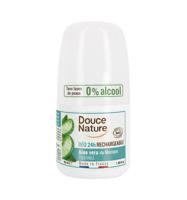 Douce Nature Deodorant roll on aloe hervulbaar 50 Gram - thumbnail