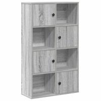 Boekenkast 60x24x101,5 cm bewerkt hout grijs sonoma eikenkleur - thumbnail