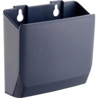 my wall HZ6L Accessoirehouder, veelzijdige opslag voor afstandsbedieningen, mobiele telefoons, pennen, donkerblauw, belastbaar tot 2 kg, opbergdoos, accessoirehouder, organizer, pennenopslag - thumbnail