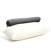 Terapy Toby rugleuning zitzak - Zwart | 160cm x 25cm x 25cm - thumbnail