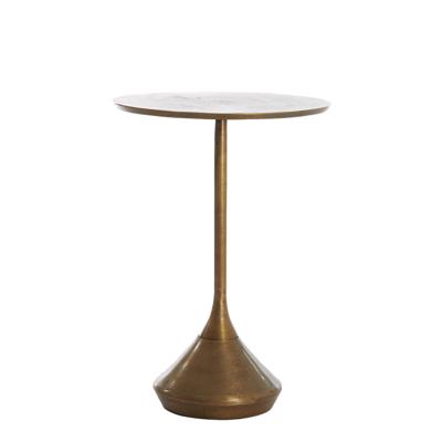 Light & Living Ronde Bijzettafel 'Dimphy' 35cm, kleur Antiek Brons