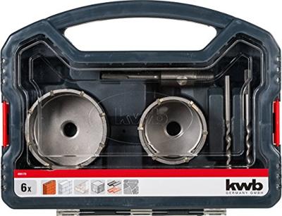 kwb 499176 Gatenzaagset 6-delig 68 mm, 82 mm 6 stuk(s)