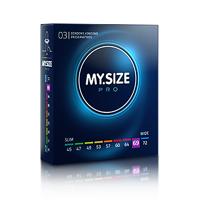 My Size - Natural Latex Condom 69 Width 3 St. - thumbnail