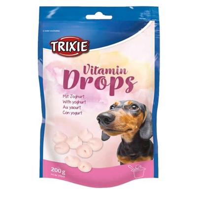 TRIXIE VITAMINEDROPS YOGHURT 6X200 GR