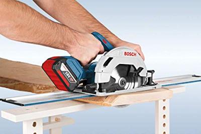 Bosch Blauw GKS 18V-57 G Professional accu cirkelzaag | 4.0Ah Li-Ion | in L-BOXX - 06016A2106 - thumbnail