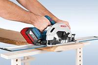 Bosch Professional GKS 18V-57 G Accu-cirkelzaag Zaagdiepte 90° (max.) 57 mm Incl. 2 accus, Incl. lader, Incl. koffer, Incl. parallelaanslag 18 V 4 Ah - thumbnail