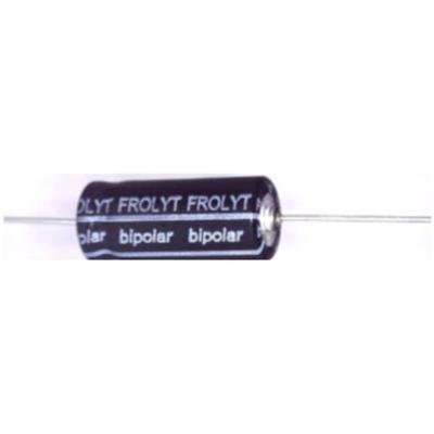 Frolyt K-AGU337 Bipolaire condensator Axiaal bedraad 0.47 µF 100 V 20 % (Ø x l) 8.5 mm x 16 mm 1 stuk(s) Frolyt K-AGU337 Bipolaire condensator Axiaal bedraad 0.47 µF 100 V 20 % (Ø x l) 8.5 mm x 16 mm 1 stuk(s)