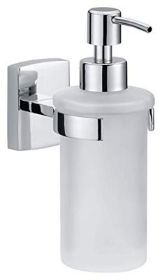 tesa klaam 40267-00000-00 Zeepdispenser 200 ml Chroom (glanzend), Wit (gesatineerd)