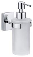 tesa klaam 40267-00000-00 Zeepdispenser 200 ml Chroom (glanzend), Wit (gesatineerd) - thumbnail