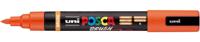 Uni Posca paintmarker PC-5BR, 1 - 4 mm, penseel punt, donkeroranje - thumbnail