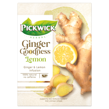Pickwick Ginger Goodness Lemon
