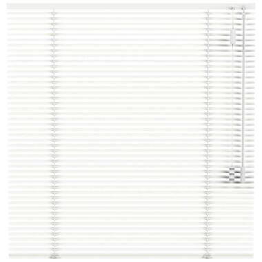 Fenstr aluminium jaloezie 25mm mat - wit (10332) - Leen Bakker