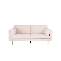 Nohr 3-zits Bank 'Tylan' Rib, kleur Beige - thumbnail