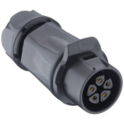 Lutronic 2640 03 T12CB A Ronde connector Bus, recht 1 stuk(s)