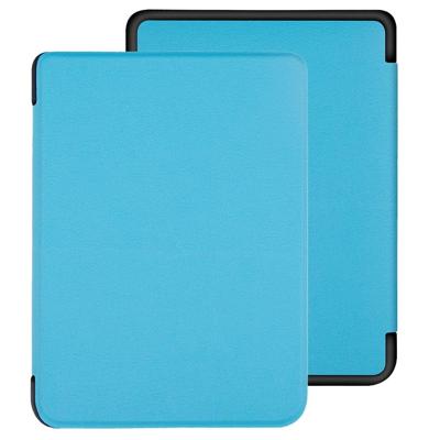 Lunso Kobo Clara HD hoes (6 inch) - sleepcover - Lichtblauw Lunso Kobo Clara HD hoes (6 inch) - sleepcover - Lichtblauw