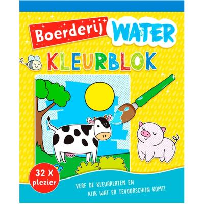 Waterkleurblok Boerderij