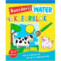 Waterkleurblok Boerderij - thumbnail