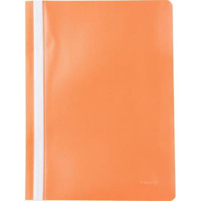 Pergamy snelhechtmap, ft A4, PP, pak van 5 stuks, oranje