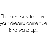 The best way - Muursticker - thumbnail