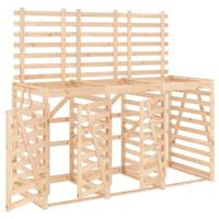 Containerberging drievoudig massief grenenhout - thumbnail