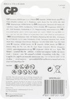 GP GP2CR5STD109C1 2CR5 Fotobatterij Lithium 6 V 1 stuk(s) - thumbnail