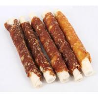 Brekz Rawhide Dog Chews - runderhuid rolsticks met kip (17 cm) 3 x 5 stuks - thumbnail