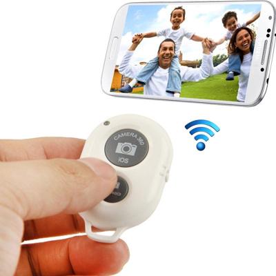 Bluetooth Afstandsbediening voor camera, Universele self-timer remote trigger voor iPhone, Samsung, Huawei, Xiaomi, Lenovo, Sony, LG, HTC en andere S