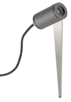 Albert Prikspot Led 230vWally antraciet - RVS - 622433